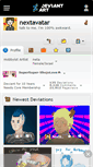 Mobile Screenshot of nextavatar.deviantart.com