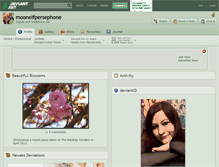 Tablet Screenshot of moonelfpersephone.deviantart.com