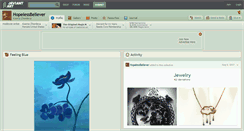 Desktop Screenshot of hopelessbeliever.deviantart.com