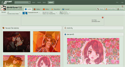 Desktop Screenshot of dimitriluver132.deviantart.com