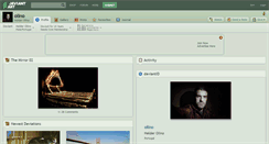 Desktop Screenshot of olino.deviantart.com
