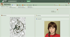 Desktop Screenshot of mushroooms.deviantart.com