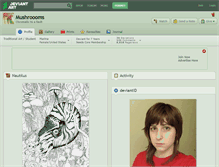 Tablet Screenshot of mushroooms.deviantart.com