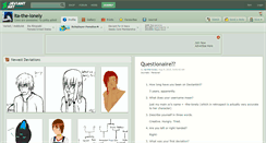 Desktop Screenshot of ita-the-lonely.deviantart.com