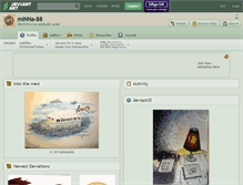 Tablet Screenshot of minna-88.deviantart.com
