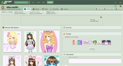 Desktop Screenshot of mitsu-muffin.deviantart.com