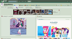 Desktop Screenshot of kimpossiblelove.deviantart.com