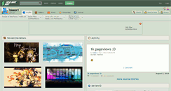 Desktop Screenshot of isaaax1.deviantart.com