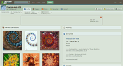 Desktop Screenshot of fractal-art-108.deviantart.com
