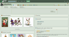 Desktop Screenshot of ivalicealliance.deviantart.com