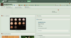 Desktop Screenshot of daylightdreams.deviantart.com