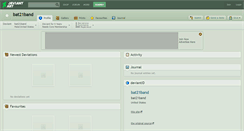 Desktop Screenshot of bat21band.deviantart.com