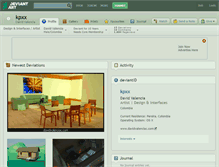 Tablet Screenshot of kpxx.deviantart.com