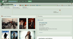 Desktop Screenshot of drthaddeusvale.deviantart.com