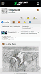 Mobile Screenshot of ferporcel.deviantart.com