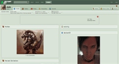 Desktop Screenshot of josic.deviantart.com
