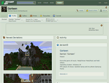 Tablet Screenshot of gorteen.deviantart.com