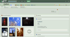 Desktop Screenshot of foufita24.deviantart.com
