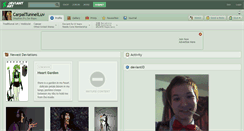 Desktop Screenshot of carpaltunnelluv.deviantart.com