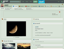 Tablet Screenshot of anart.deviantart.com