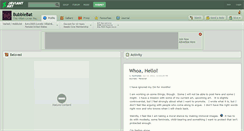 Desktop Screenshot of bubblebat.deviantart.com