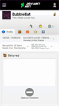 Mobile Screenshot of bubblebat.deviantart.com