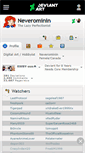 Mobile Screenshot of neverominin.deviantart.com