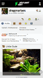 Mobile Screenshot of dragonariaes.deviantart.com
