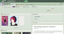Desktop Screenshot of catfoodchick.deviantart.com