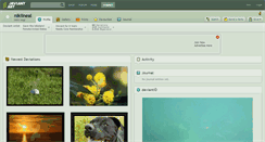 Desktop Screenshot of nikiineal.deviantart.com