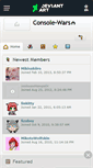 Mobile Screenshot of console-wars.deviantart.com