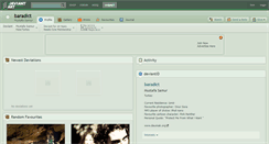 Desktop Screenshot of baradict.deviantart.com