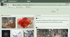 Desktop Screenshot of gosai.deviantart.com