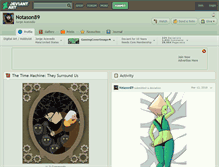 Tablet Screenshot of notason89.deviantart.com