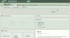 Desktop Screenshot of empire-stock.deviantart.com