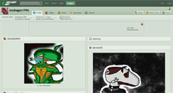 Desktop Screenshot of icedragon1996.deviantart.com