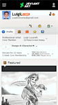 Mobile Screenshot of luigil.deviantart.com