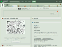 Tablet Screenshot of capqyu.deviantart.com