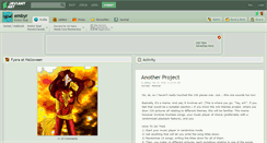 Desktop Screenshot of embyr.deviantart.com