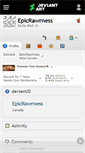 Mobile Screenshot of epicrawrness.deviantart.com