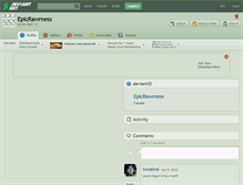 Tablet Screenshot of epicrawrness.deviantart.com