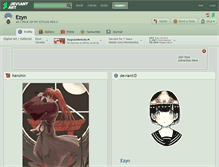 Tablet Screenshot of ezyn.deviantart.com