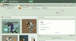 Desktop Screenshot of meisterc.deviantart.com
