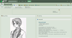 Desktop Screenshot of kitsuneorenjii.deviantart.com