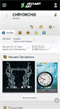 Mobile Screenshot of chryorchid.deviantart.com