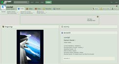 Desktop Screenshot of cowtail.deviantart.com