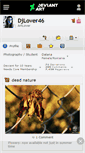 Mobile Screenshot of djlover46.deviantart.com