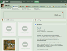 Tablet Screenshot of bland2.deviantart.com