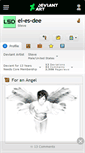 Mobile Screenshot of el-es-dee.deviantart.com
