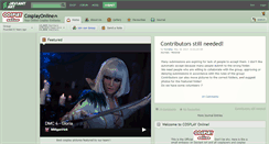 Desktop Screenshot of cosplayonline.deviantart.com